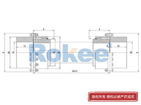 RODX Drum Gear Coupling,Full Flex Gear Coupling Alignment