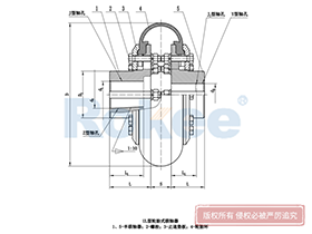 LLA Elastic Tyre Coupling,Tire Coupling Gap Chart
