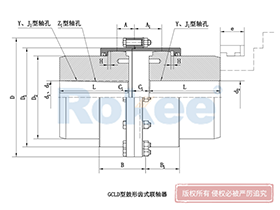 GCLD Drum Gear Coupling,Full Flex Gear Coupling Alignment
