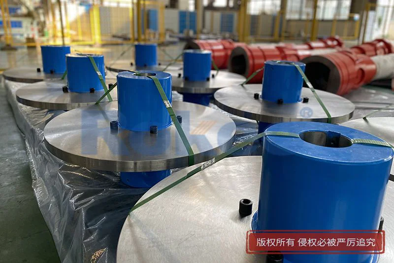 MLPK型帶制動盤梅花形彈性聯軸器